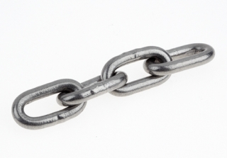 Řetěz krátky článek 3x16 mm DIN 766 Zn typ A